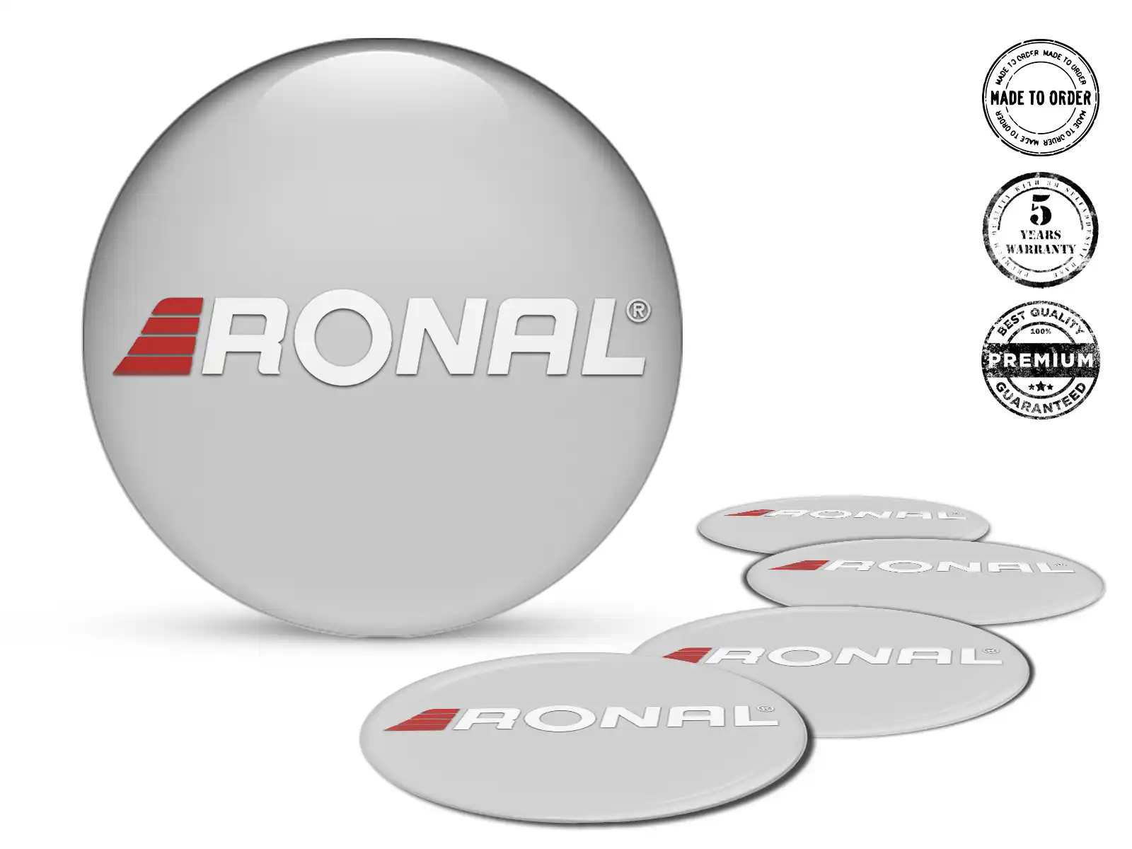 Ronal Raddekal Version Individuelle Harzaufkleber